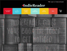 Tablet Screenshot of indiereader.com